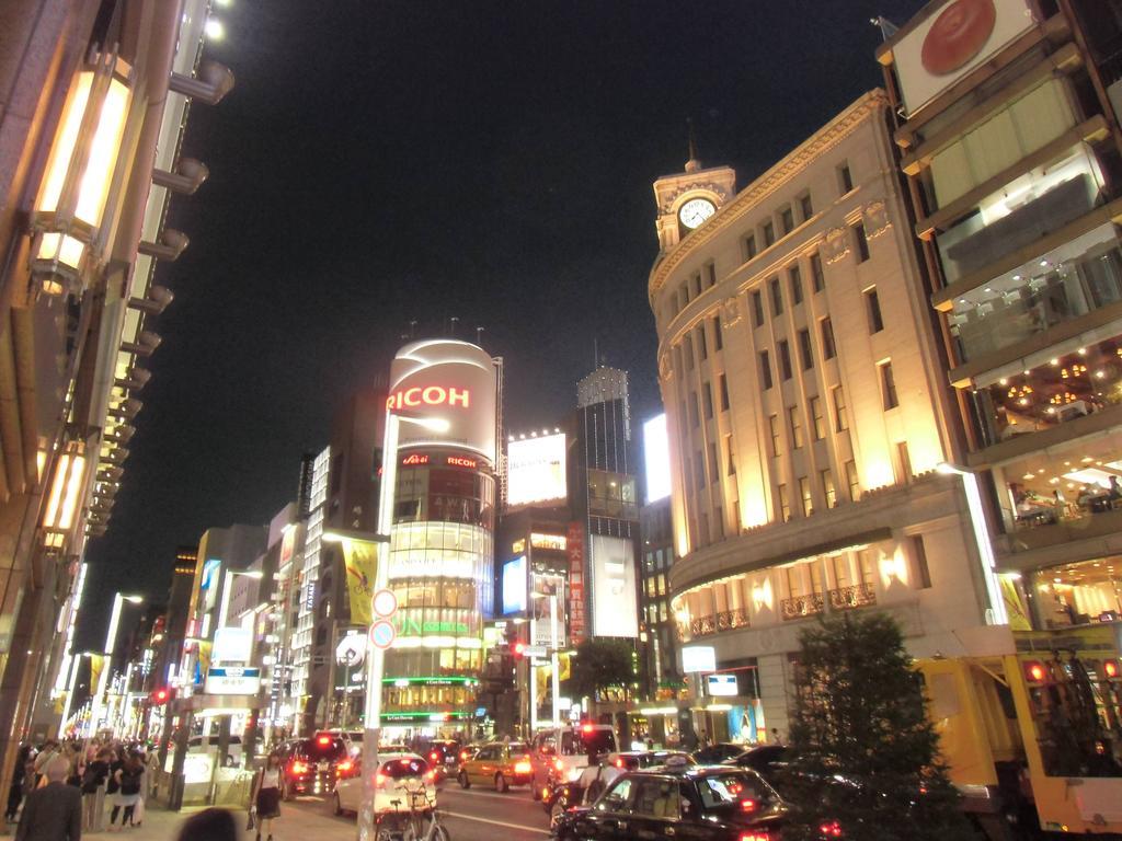 טוקיו Hotel Monterey Lasoeur Ginza מראה חיצוני תמונה